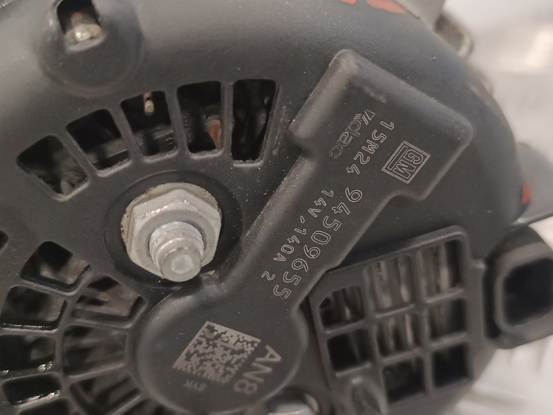 Recambio de alternador para opel mokka 1.6 cdti dpf referencia OEM IAM 94509655  