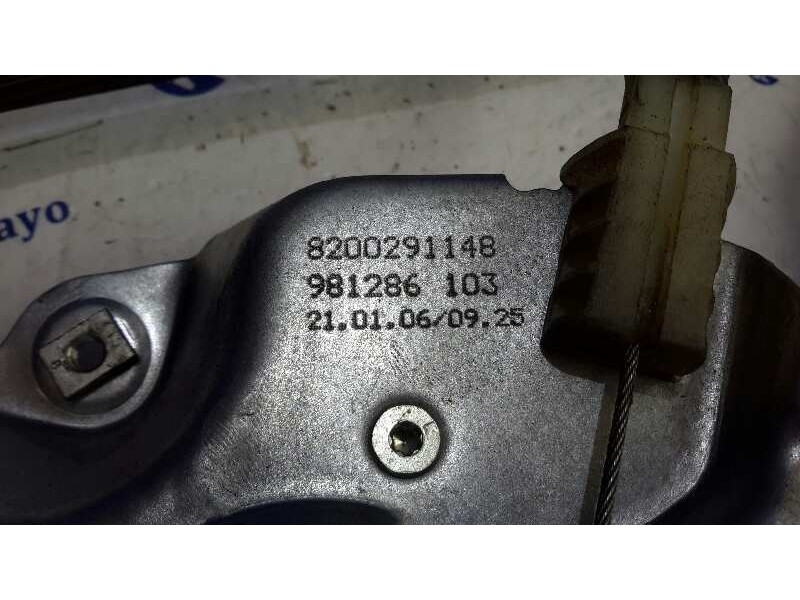 Recambio de elevalunas delantero izquierdo para renault clio iii 1.5 dci diesel referencia OEM IAM 400858G  8200291148