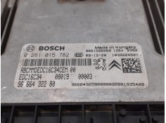 Recambio de centralita motor uce para peugeot bipper 1.4 hdi referencia OEM IAM 0281015782 EDC16C34 9661586080 2