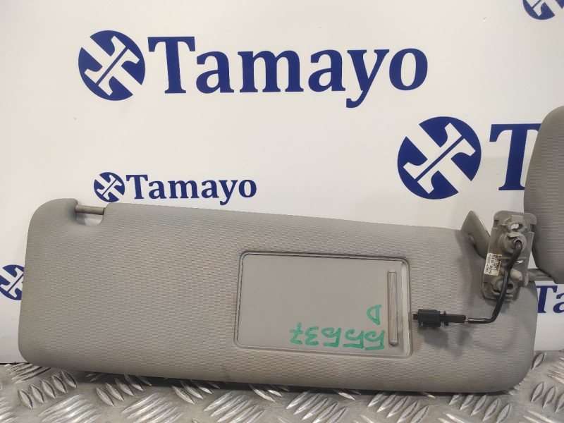 Recambio de parasol derecho para volkswagen touareg (7l6) 2.5 tdi dpf referencia OEM IAM 7L6857552AQ  