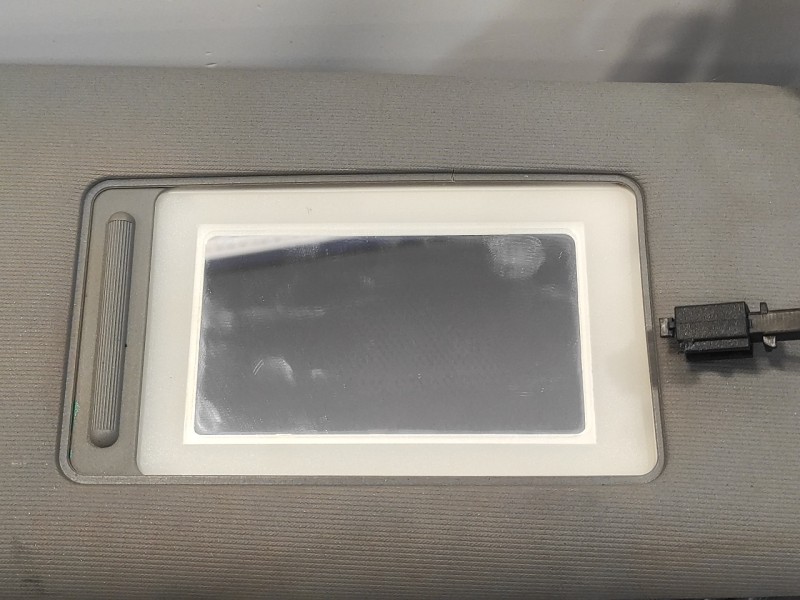 Recambio de parasol derecho para volkswagen touareg (7l6) 2.5 tdi dpf referencia OEM IAM 7L6857552AQ  