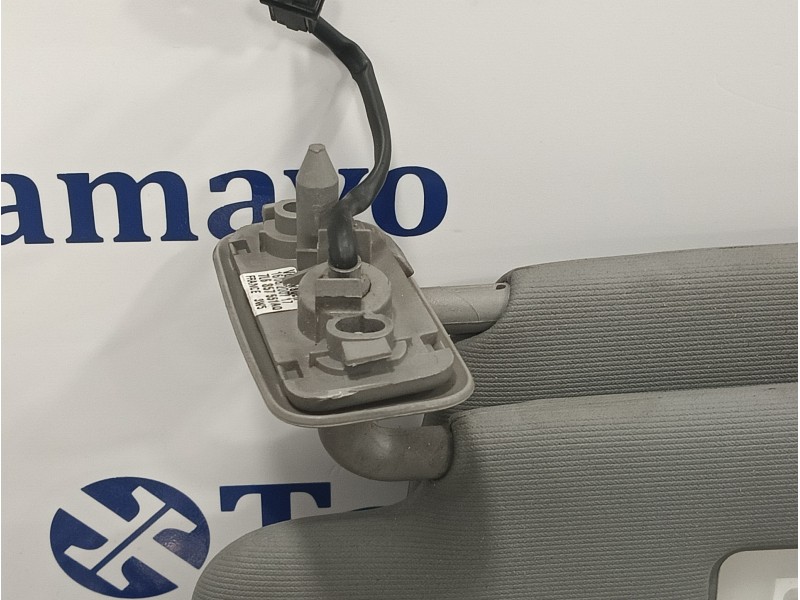 Recambio de parasol izquierdo para volkswagen touareg (7l6) 2.5 tdi dpf referencia OEM IAM 7L6857551AQ  