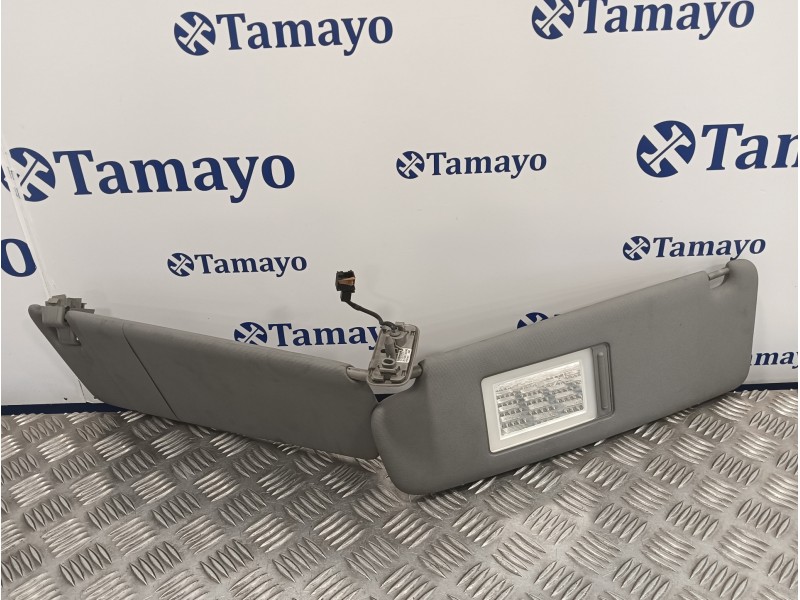 Recambio de parasol izquierdo para volkswagen touareg (7l6) 2.5 tdi dpf referencia OEM IAM 7L6857551AQ  
