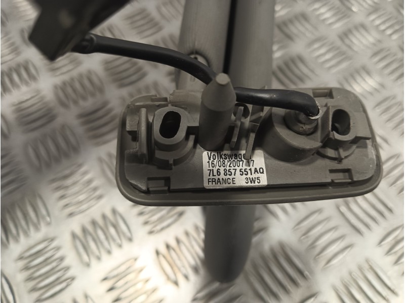 Recambio de parasol izquierdo para volkswagen touareg (7l6) 2.5 tdi dpf referencia OEM IAM 7L6857551AQ  