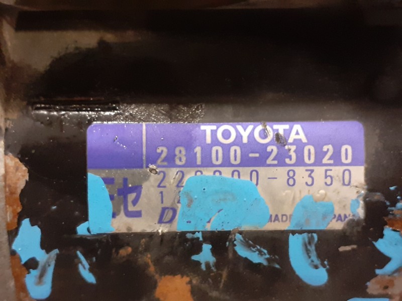 Recambio de motor arranque para toyota yaris (ncp1/nlp1/scp1) referencia OEM IAM 2810023020  