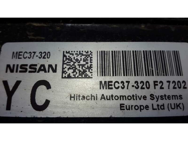 Recambio de centralita motor uce para nissan micra (k12e) city (d) referencia OEM IAM MEC37320  