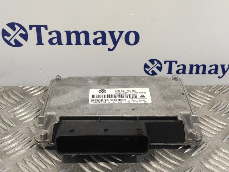 Recambio de centralita cambio automatico para volkswagen touareg (7l6) 2.5 tdi dpf referencia OEM IAM 0AD927755BG  5WK22070
