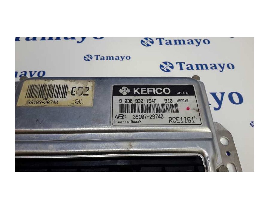 Recambio de centralita motor uce para hyundai coupe (rd) 1.6 16v cat referencia OEM IAM 9030930154F  3910726740