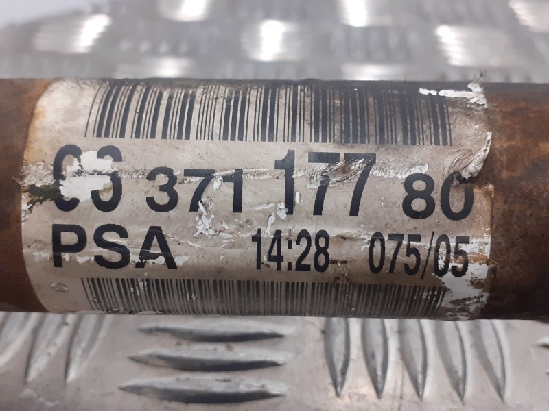Recambio de transmision delantera izquierda para peugeot 307 (s1) xs referencia OEM IAM 9637117780  