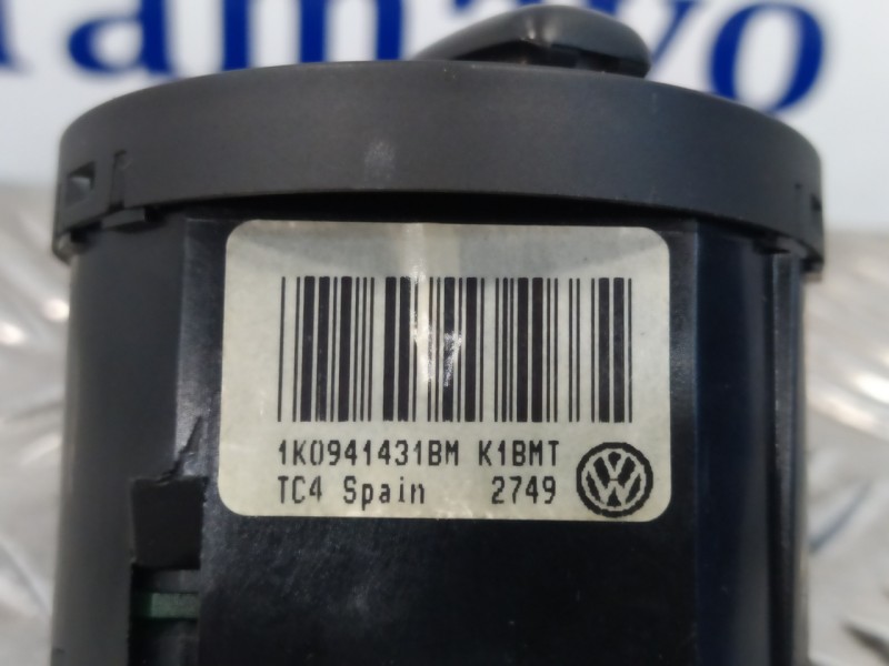 Recambio de mando luces para volkswagen tiguan (5n1) 2.0 tdi referencia OEM IAM 1K0941431M  