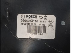 Recambio de servofreno para renault fluence 1.5 dci diesel fap referencia OEM IAM 0204054116 472100019R 16001C1014 2