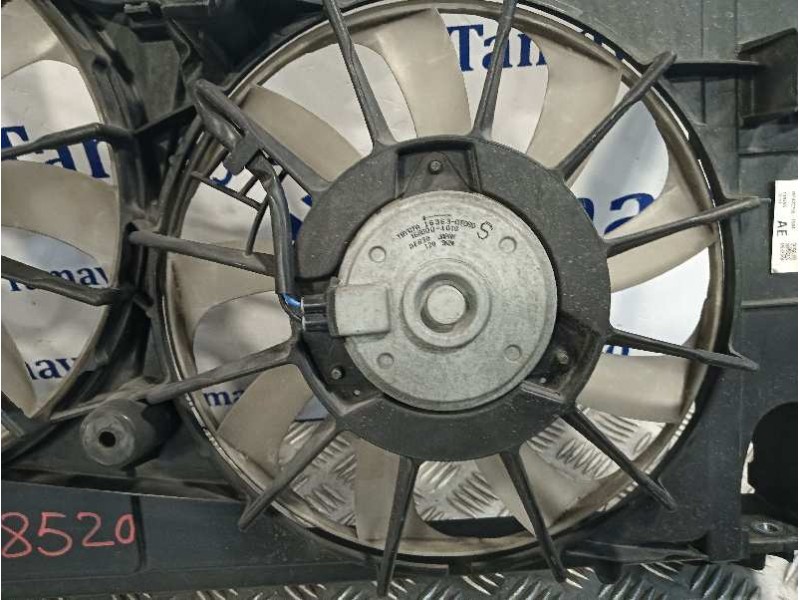 Recambio de electroventilador para toyota auris referencia OEM IAM 160400T490  MF4227504594