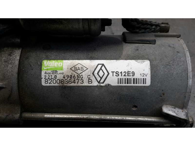 Recambio de motor arranque para dacia sandero stepway referencia OEM IAM 8200836473B  TS12E9
