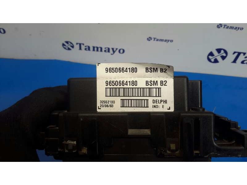 Recambio de caja reles / fusibles para peugeot 307 (s1) 2.0 hdi cat referencia OEM IAM 9650664180  BSMB2