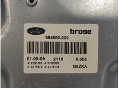 Recambio de elevalunas delantero derecho para ford focus berlina (cap) 1.6 tdci cat referencia OEM IAM 984693209 A12176672 A1223 2