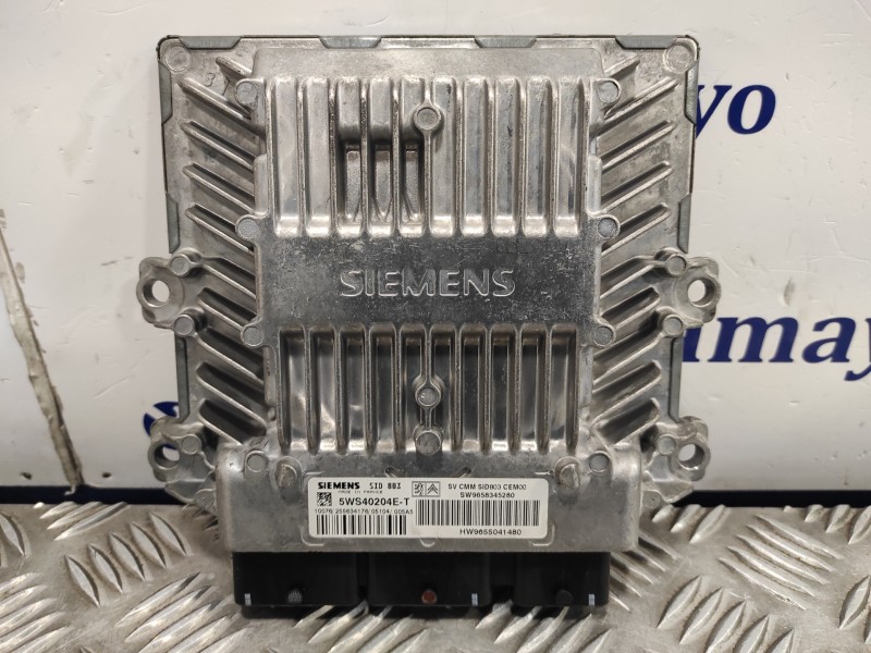 Recambio de centralita motor uce para opel astra h berlina referencia OEM IAM 5WS40204ET 9655041480 9658345280