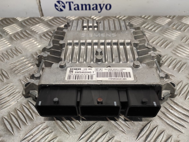 Recambio de centralita motor uce para opel astra h berlina referencia OEM IAM 5WS40204ET 9655041480 9658345280