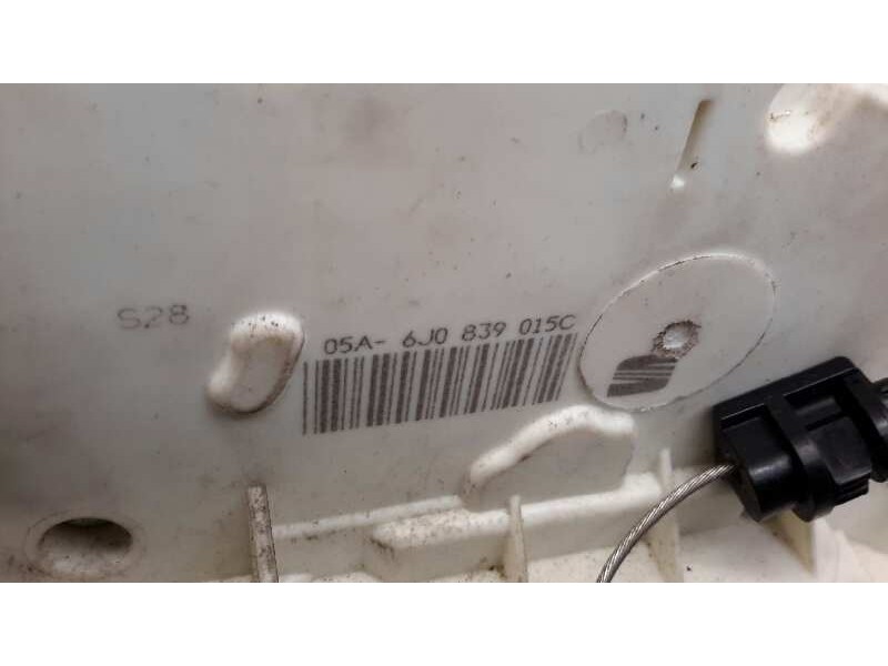Recambio de cerradura puerta trasera izquierda para seat ibiza (6j5) 1.6 tdi referencia OEM IAM 6J0839015C  