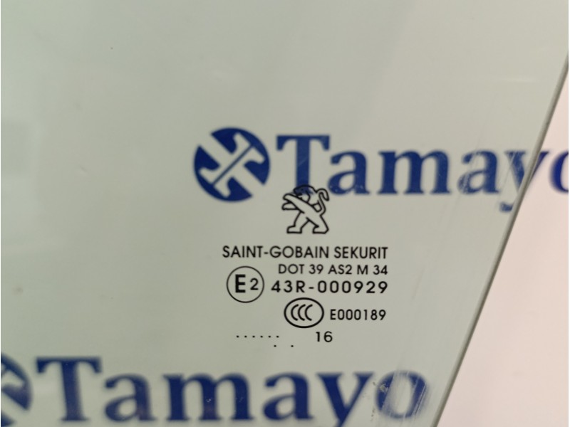 Recambio de luna delantera izquierda para peugeot 308 1.6 blue-hdi fap referencia OEM IAM 43R000929  