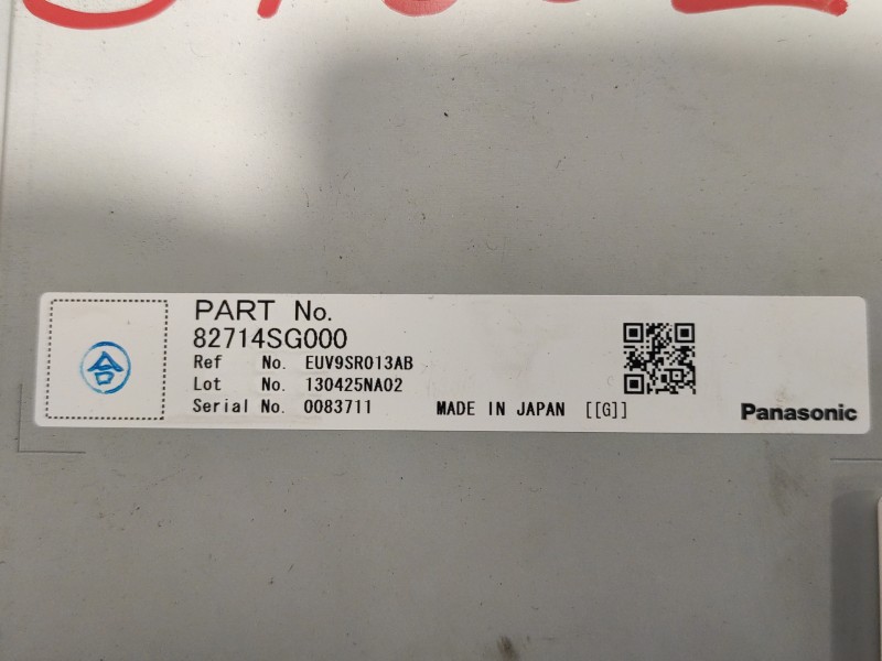 Recambio de modulo electronico para subaru xv 2.0 cat referencia OEM IAM 82714SG000  