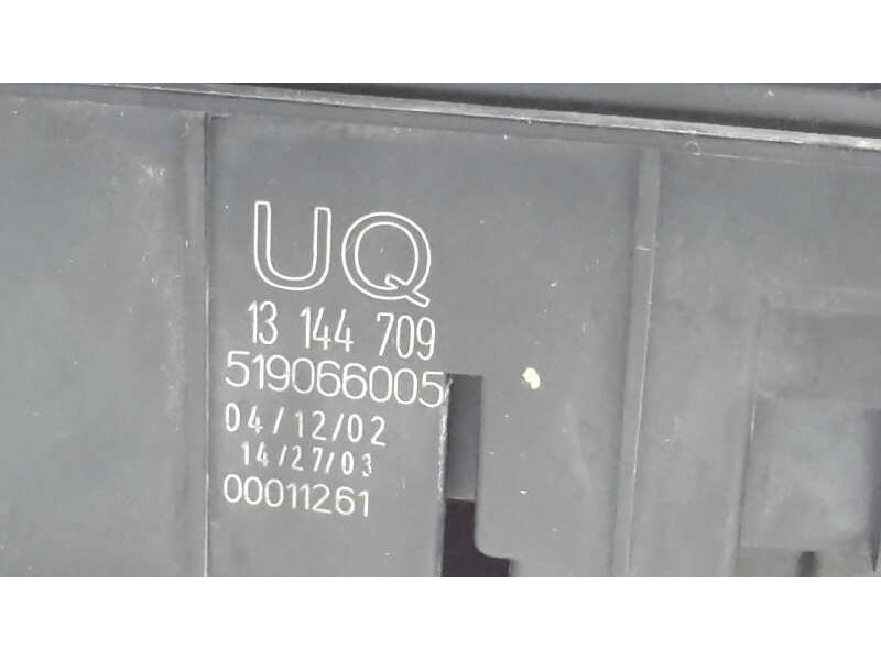 Recambio de caja reles / fusibles para opel vectra c berlina comfort referencia OEM IAM 13144709  519066005
