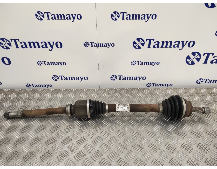 Recambio de transmision delantera derecha para citroën c4 cactus 1.6 e-hdi fap referencia OEM IAM 9677477180  