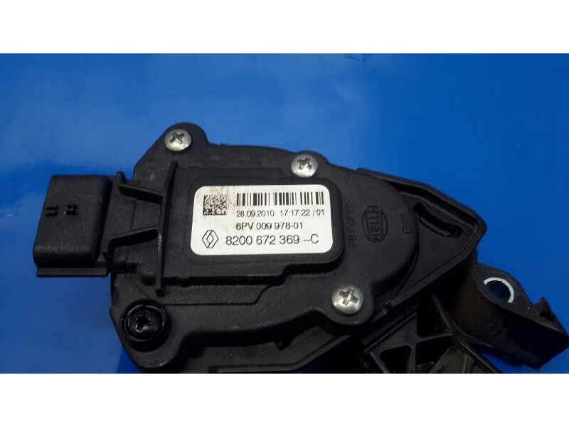 Recambio de potenciometro pedal para renault master kasten 2.3 dci diesel cat referencia OEM IAM 6PV00997801  8200672369C