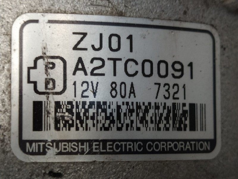 Recambio de alternador para mazda 2 berlina (dy) referencia OEM IAM 2TC0091  