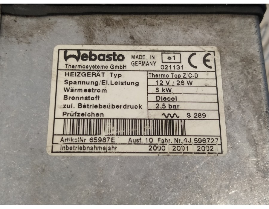 Recambio de valvula intercambio de calefaccion para chrysler voyager (rg) 2.5 crd cat referencia OEM IAM 66724A  65987E