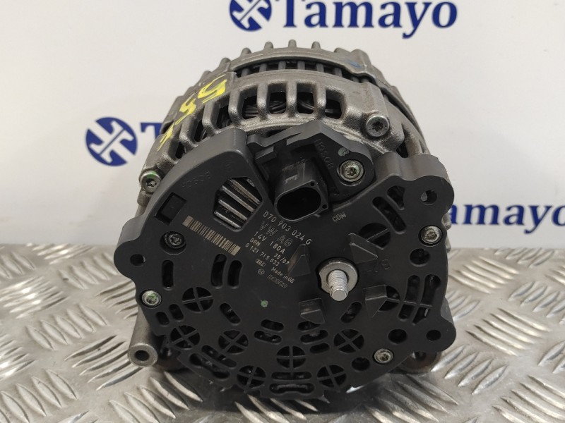 Recambio de alternador para volkswagen touareg (7l6) 2.5 tdi dpf referencia OEM IAM 070903024G  0121715033
