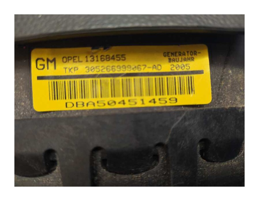 Recambio de airbag delantero izquierdo para opel astra h berlina 1.7 16v cdti referencia OEM IAM 13168455  305266999067AD