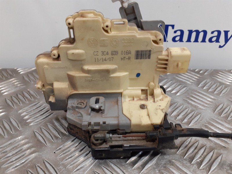 Recambio de cerradura puerta trasera derecha para volkswagen passat variant (3c5) 1.9 tdi referencia OEM IAM 3C4839016A  