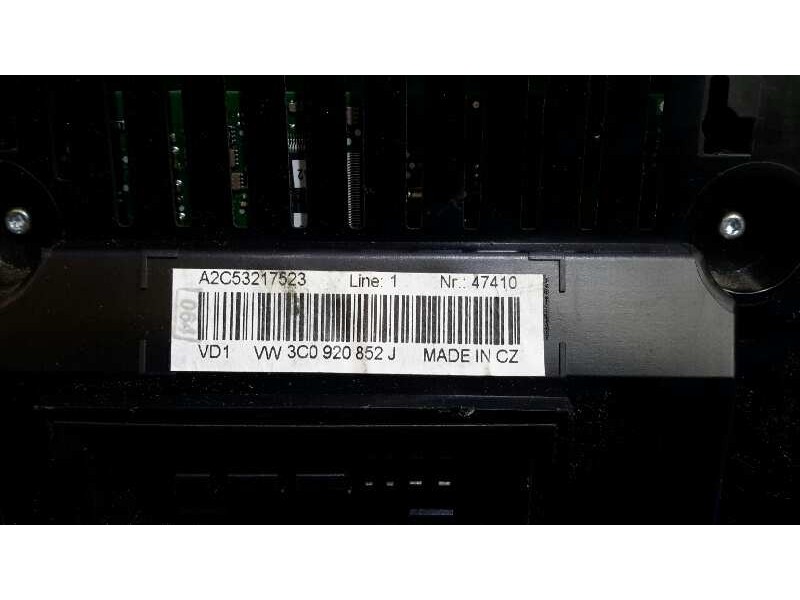 Recambio de cuadro instrumentos para volkswagen passat berlina (3c2) 1.9 tdi referencia OEM IAM 3C0920852J  A2C53217523