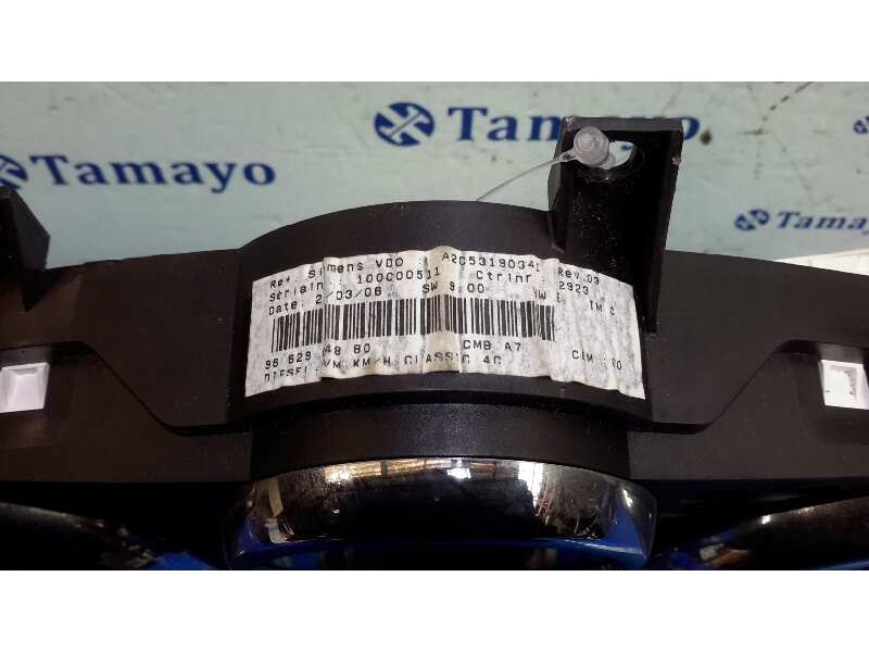 Recambio de cuadro instrumentos para peugeot 207 1.6 16v hdi referencia OEM IAM 9662904880  A2C53190341