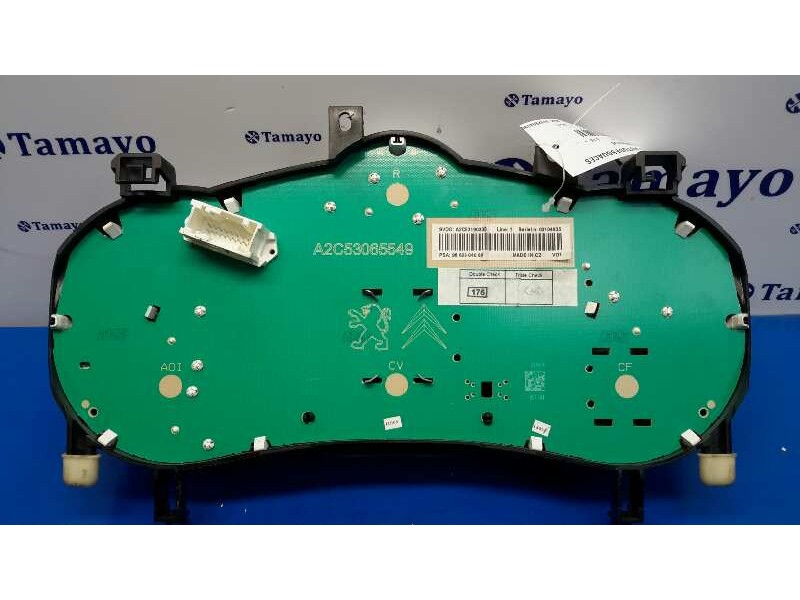 Recambio de cuadro instrumentos para peugeot 207 1.6 16v cat referencia OEM IAM A2C53190333  9662904080
