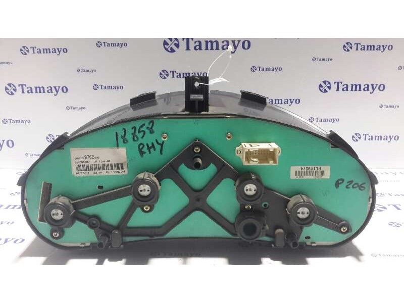 Recambio de cuadro instrumentos para peugeot 206 4-trg. referencia OEM IAM 9655976280  RL1Y9274