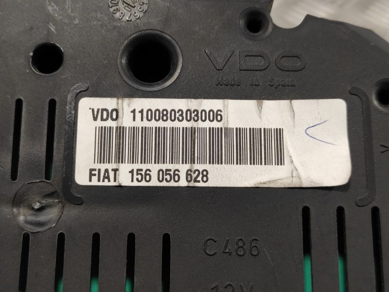 Recambio de cuadro instrumentos para alfa romeo 147 (190) 1.9 jtd cat referencia OEM IAM 156056628  110080303006