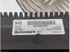 Recambio de mando climatizador para seat ibiza (6j5) referencia OEM IAM 6J0820043  A2C53286417 2