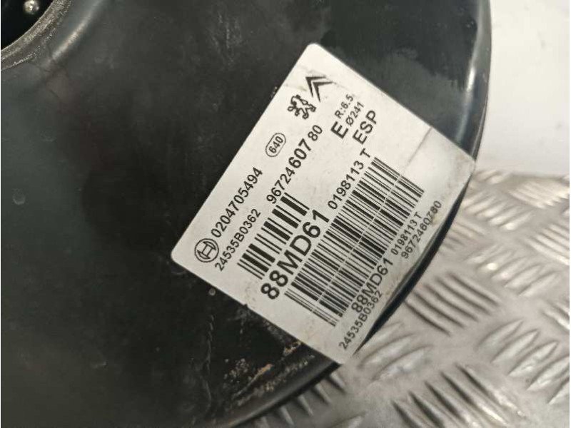 Recambio de servofreno para citroën ds3 referencia OEM IAM 9672460780  0204705494
