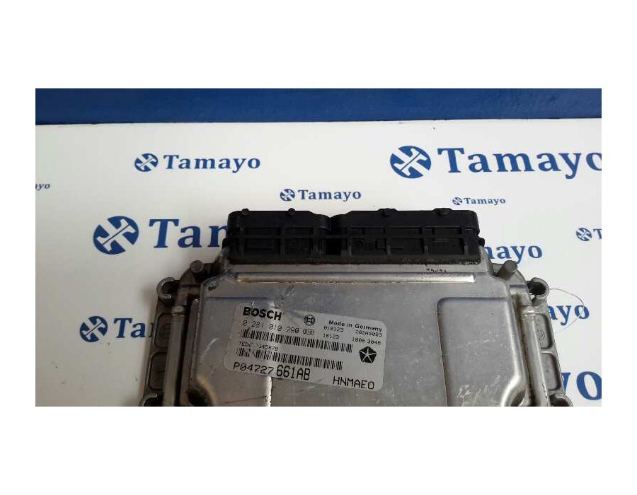 Recambio de centralita motor uce para chrysler voyager (rg) 2.5 crd cat referencia OEM IAM 0281010299  P04727661AB