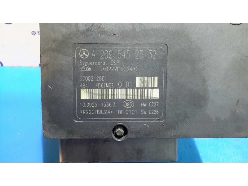 Recambio de abs para mercedes-benz clase c (w203) berlina 1.8 cat referencia OEM IAM A2034310812Q01 A2095452532 10020403954