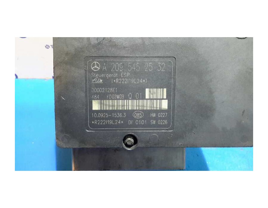 Recambio de abs para mercedes-benz clase c (w203) berlina 1.8 cat referencia OEM IAM A2034310812Q01 A2095452532 10020403954