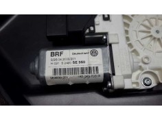 Recambio de elevalunas trasero izquierdo para seat leon (1p1) 1.6 tdi referencia OEM IAM 1K0959703G 1P0867443A 983599201 2