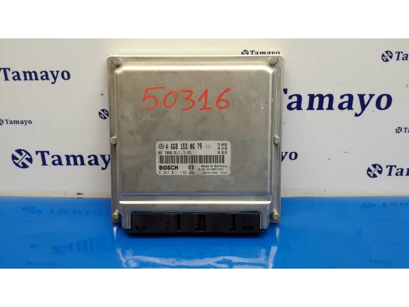 Recambio de centralita motor uce para mercedes-benz vaneo (w414) furgoneta compacta referencia OEM IAM 0281011149 ED6066 A668153