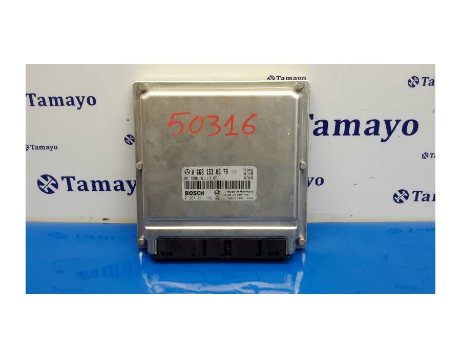Recambio de centralita motor uce para mercedes-benz vaneo (w414) furgoneta compacta referencia OEM IAM 0281011149 ED6066 A668153