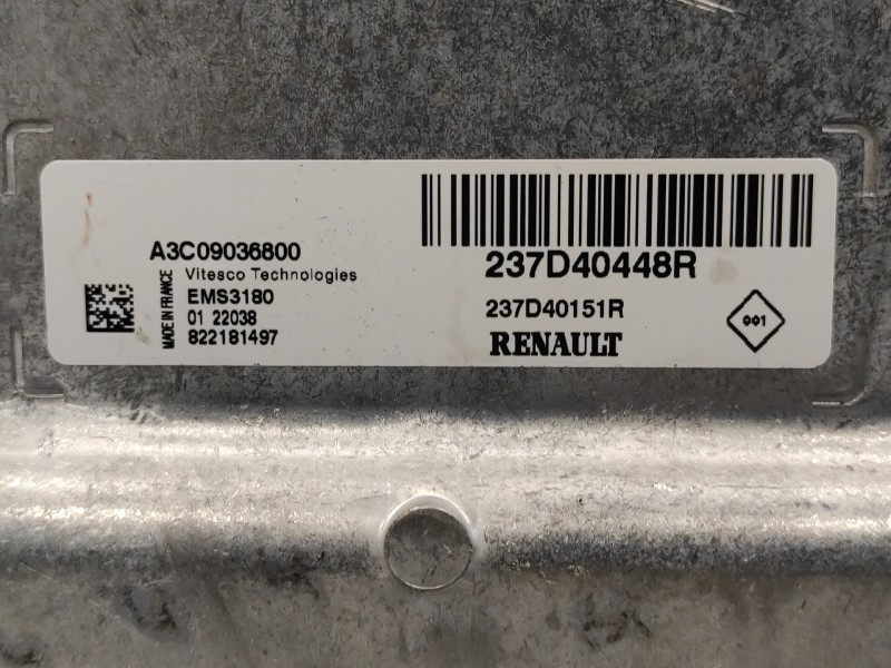 Recambio de centralita motor uce para smart forfour eq referencia OEM IAM A3C09036800 237D40151R 237D40448R