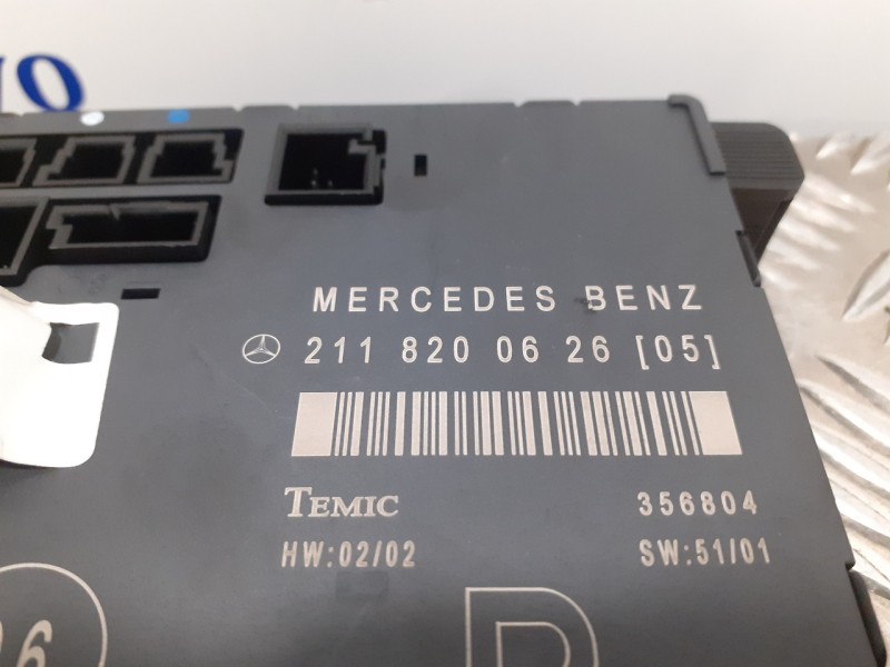 Recambio de modulo electronico para mercedes-benz clase e (w211) berlina 2.6 cat referencia OEM IAM 2118200626  