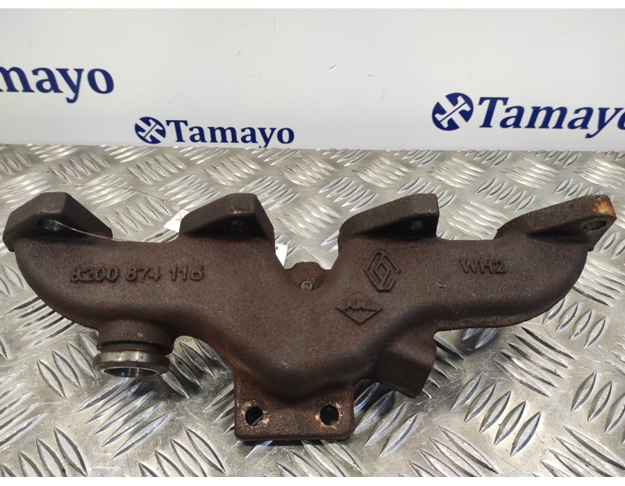 Recambio de colector escape para renault megane iii berlina 5 p 1.5 dci diesel fap referencia OEM IAM 8200874115  