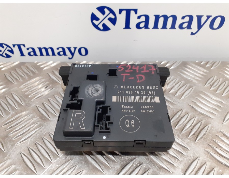 Recambio de modulo electronico para mercedes-benz clase e (w211) berlina 2.6 cat referencia OEM IAM 2118201626  211820162603