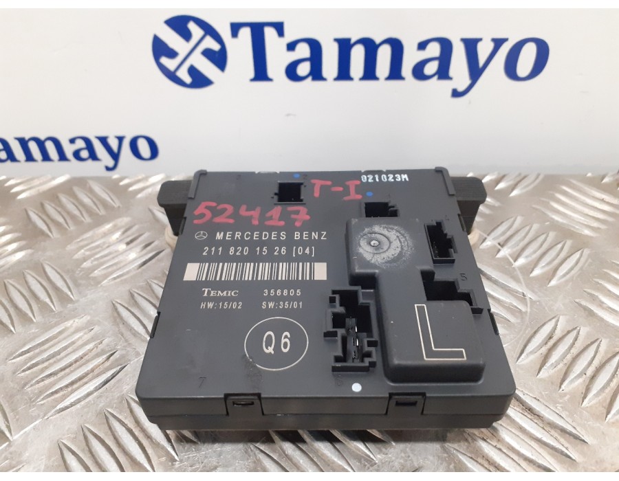 Recambio de modulo electronico para mercedes-benz clase e (w211) berlina 2.6 cat referencia OEM IAM 2118201526  211820152604
